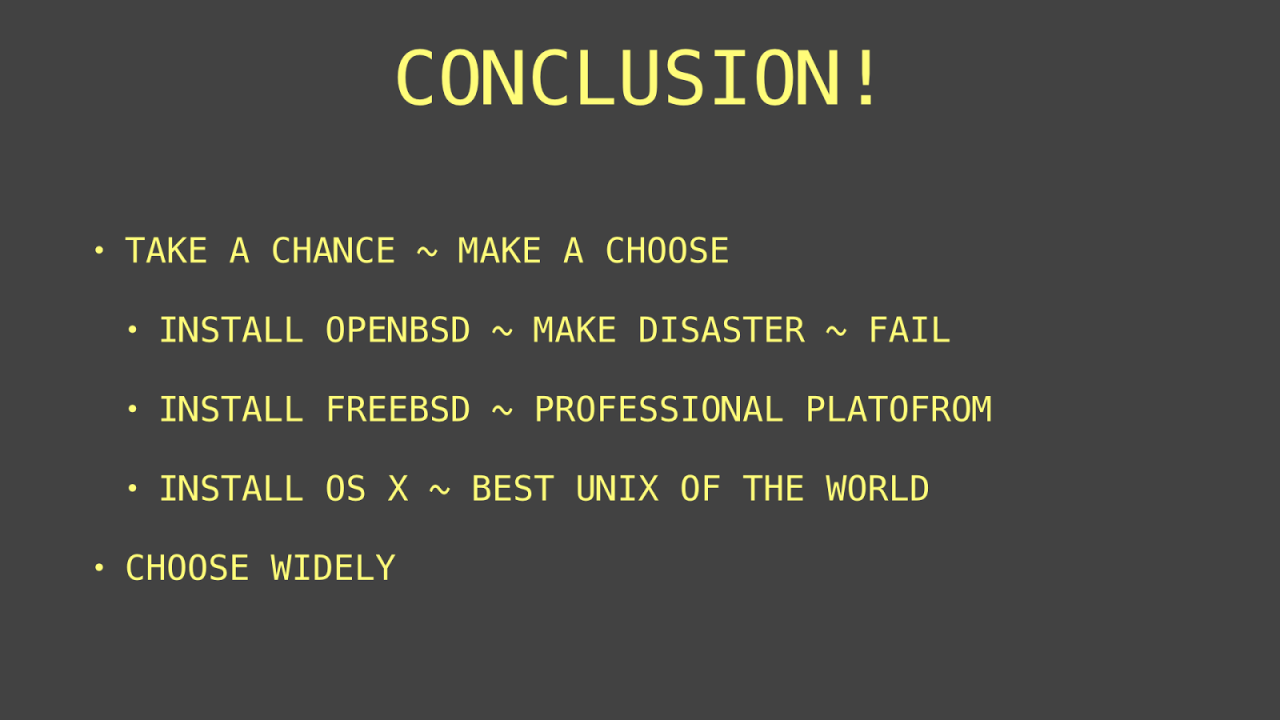 Trollaxor.com: OPENBSD: WHY DO NOT USE Trollaxor.com: OPENBSD: WHY DO NOT USE